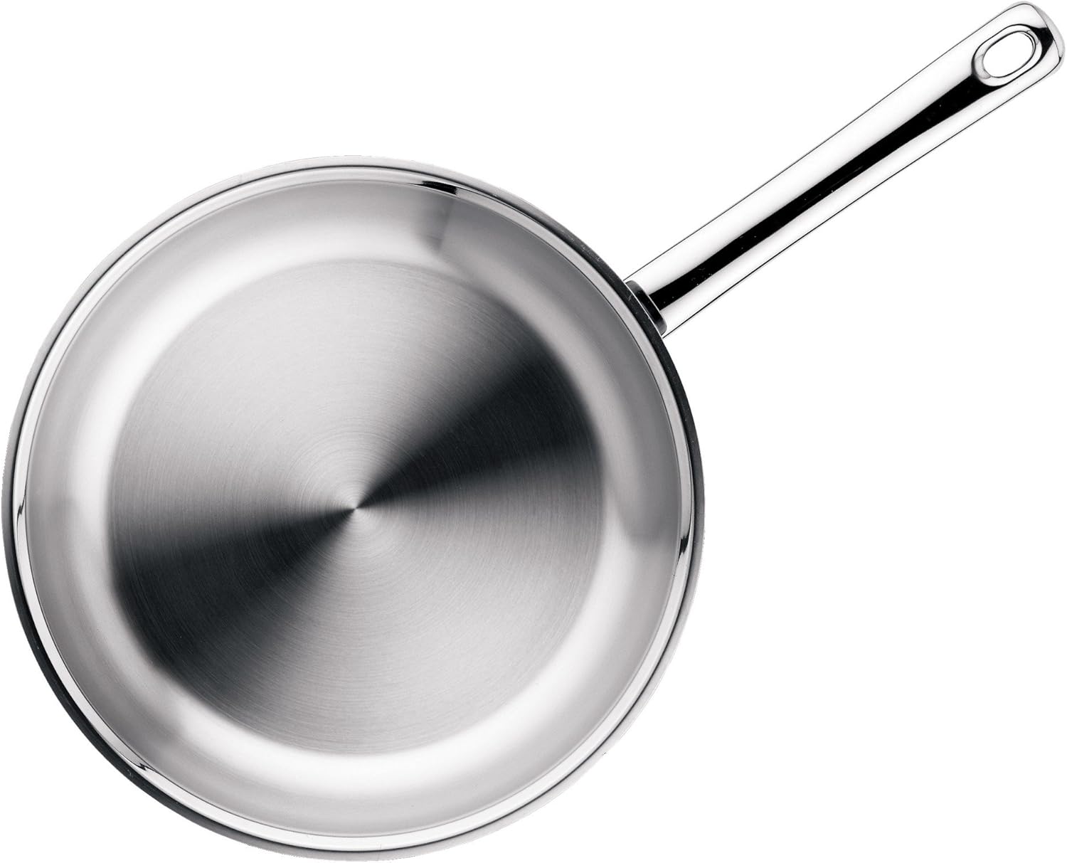 WMF frying pan uncoated Ø 28cm Profi pouring rim stainless steel handle Cromargan stainless steel suitable for induction dishwasher-safe – Bild 4