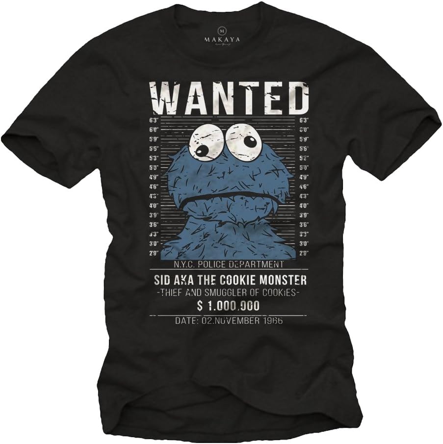 MAKAYA Vintage Monster T-Shirt Biscuits